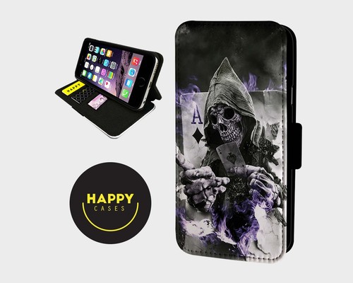 Death ace card skeleton - card,